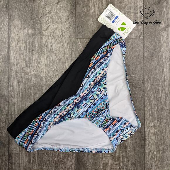 Next Splice Midrise Full Bikini Bottom Swimsuit Size XL - Picture 3 of 4